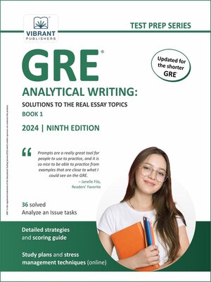 cover image of GRE Analytical Writing